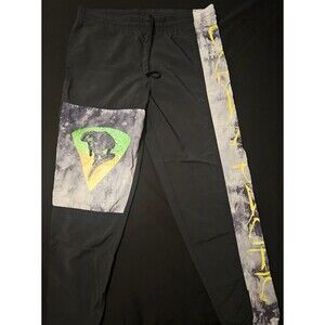 Vintage 80s 90s Ocean Pacific Ski Snow Pants Large Neon Surf Graphic Rad Rare